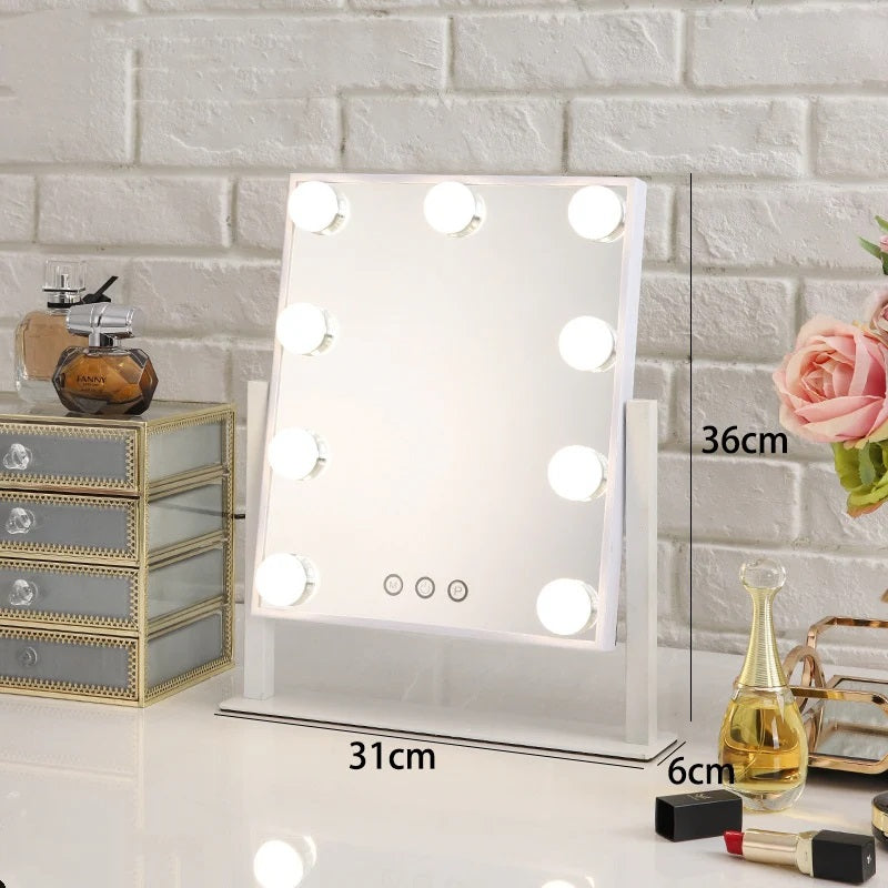 LED Bulb Vanity Makeup Mirror Ajae Decor