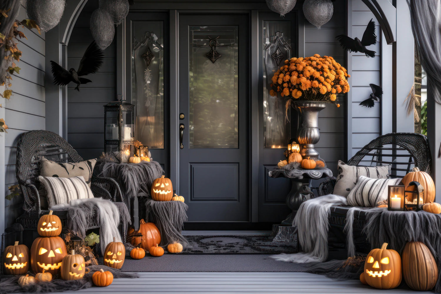 Fall and Halloween Decor