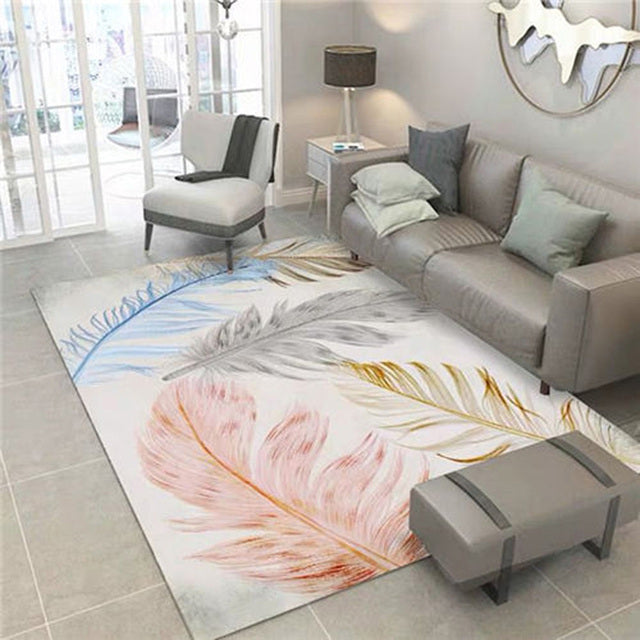 Washable Floor Lounge Rug Large Area Carpets For Living Room