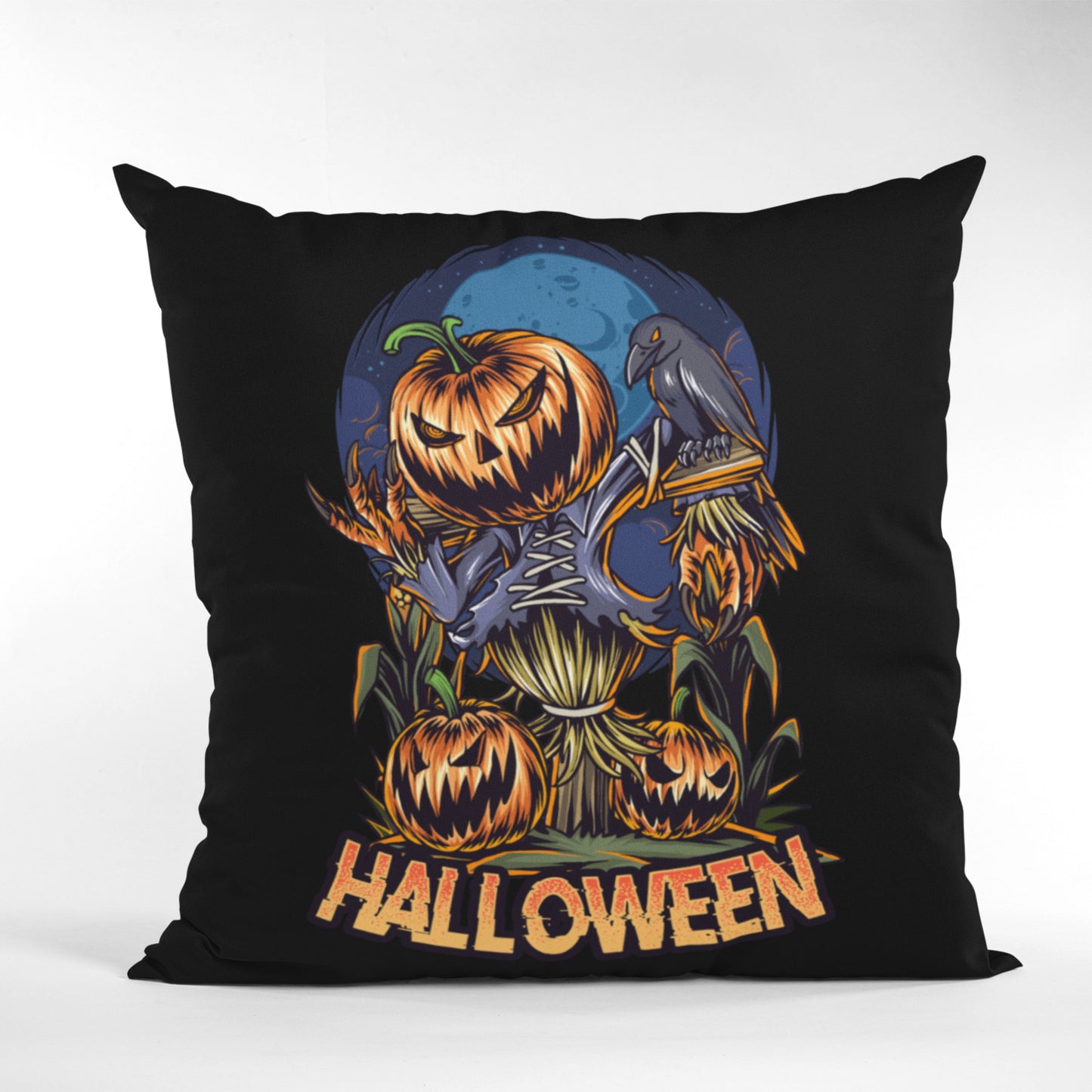 Halloween Home Decor Pillow Covers, Halloween Season Cushion Covers by