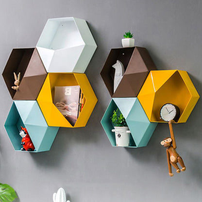 Hexagonal shelf