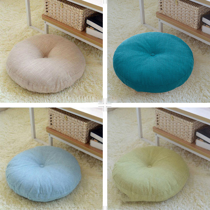 Round Meditation Floor Pillow