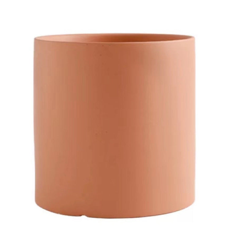 Ceramic Flowerpot   With Hole Tray