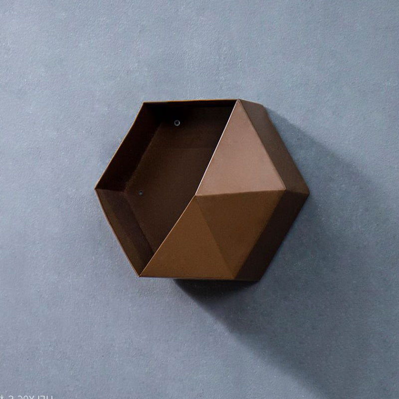 Hexagonal shelf