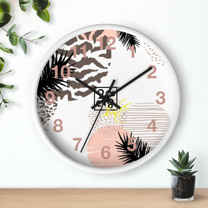 2882Time™ Wild Animal Split Decision Geometric Clock