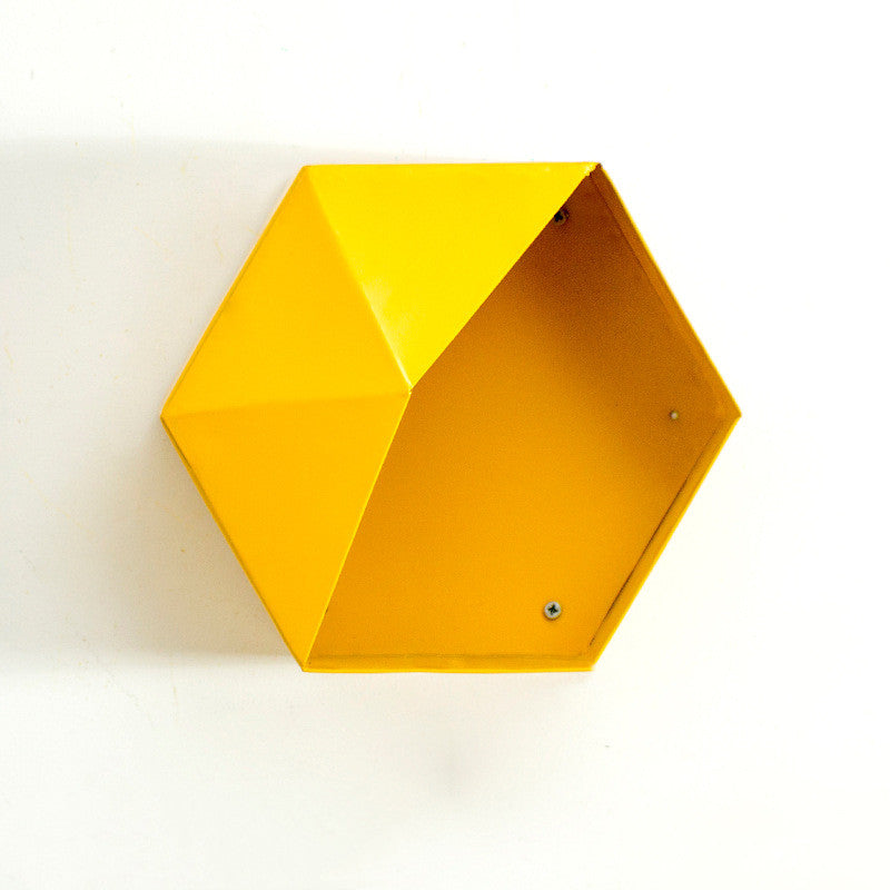 Hexagonal shelf