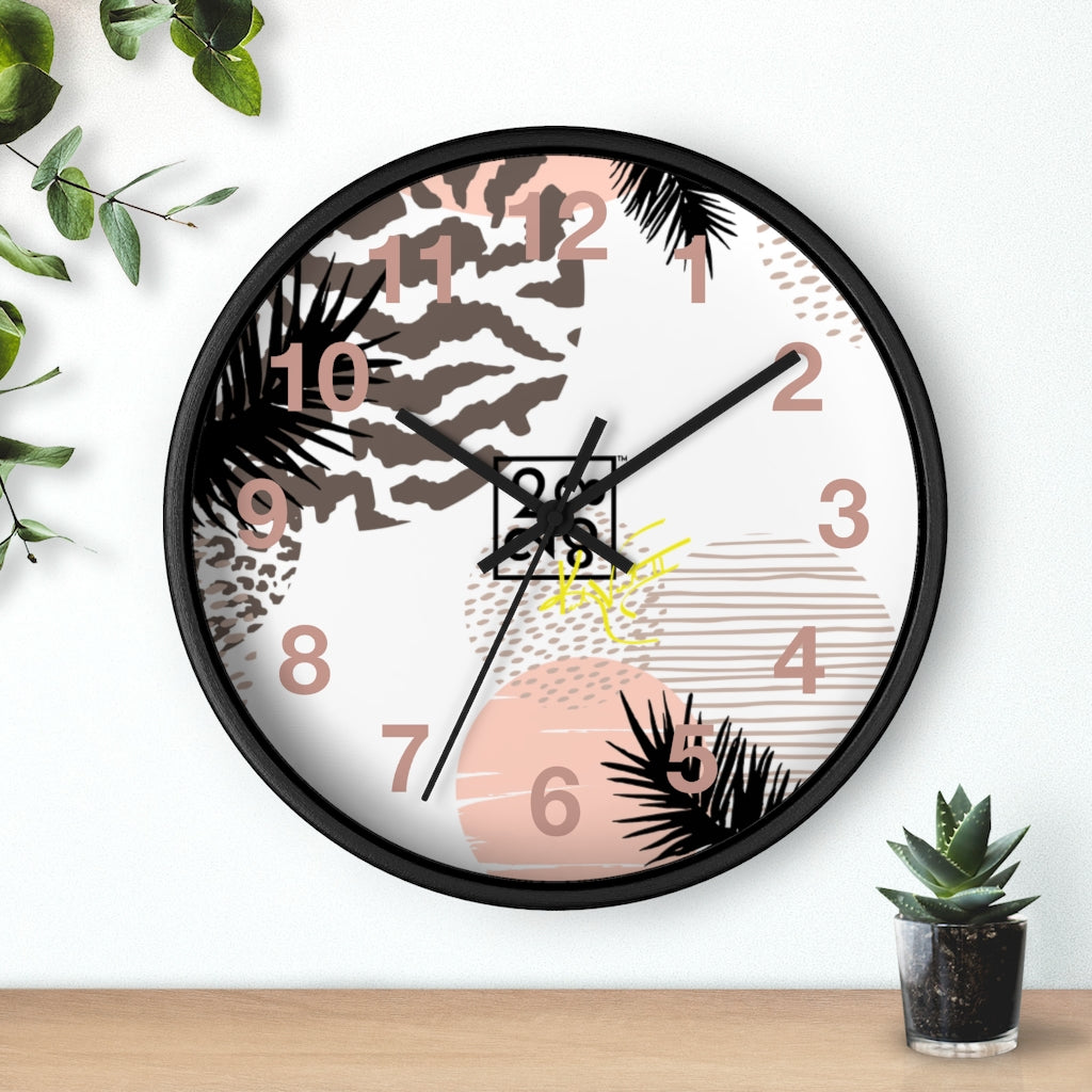 2882Time™ Wild Animal Split Decision Geometric Clock