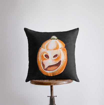 Jack O Lantern Pillow Cover | Fall Décor | Halloween Pillows |