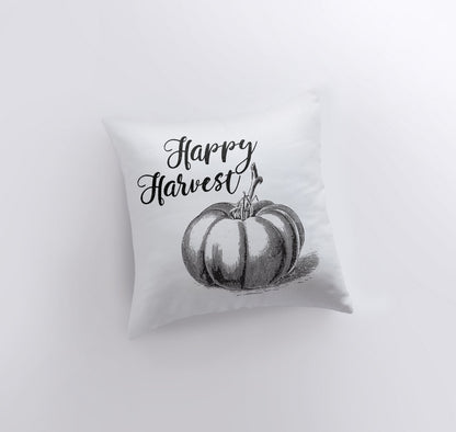 Happy Harvest | Pillow Cover | Home Decor | Modern Farmhouse |