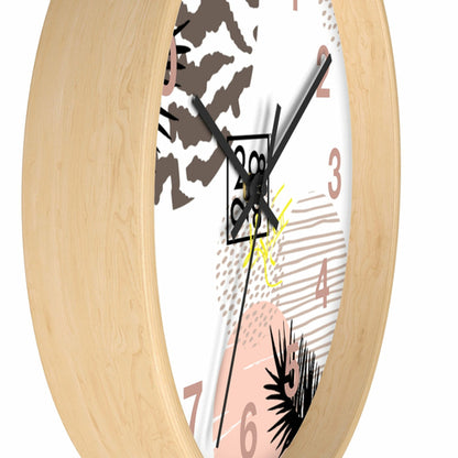 2882Time™ Wild Animal Split Decision Geometric Clock