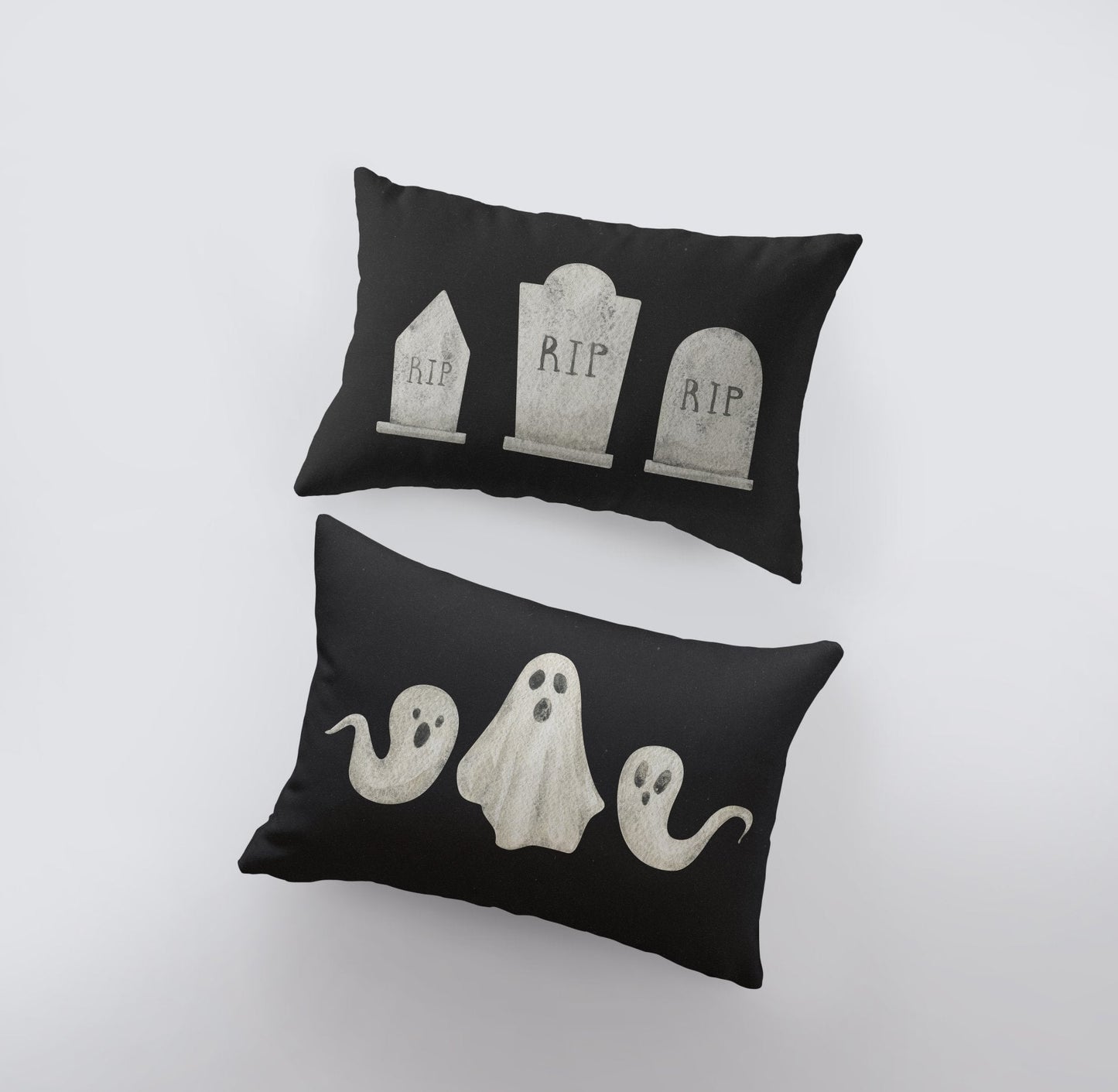 3 Ghost Pillow Cover | 18x12 | Modern Farmhouse | Primitive Decor |