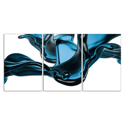 Blue Float Acrylic Wall Art