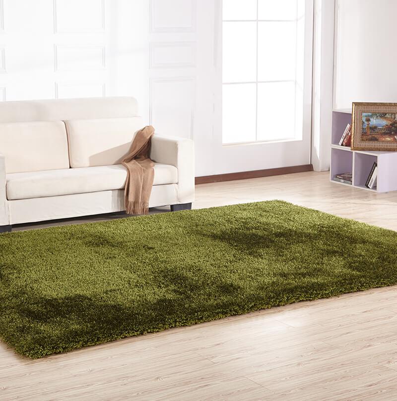 Chubby Green Area Rug