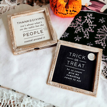 Trick + Thanksgiving | Double-Sided