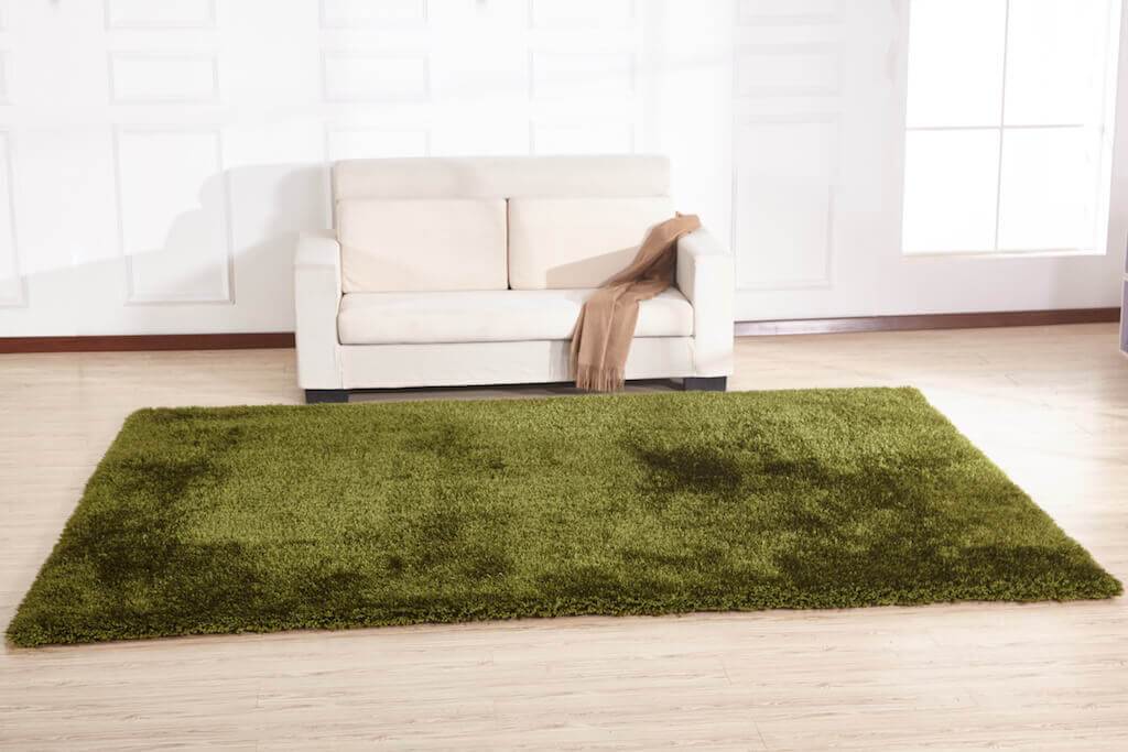 Chubby Green Area Rug