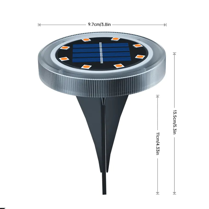 Solar Powered Ground Lights