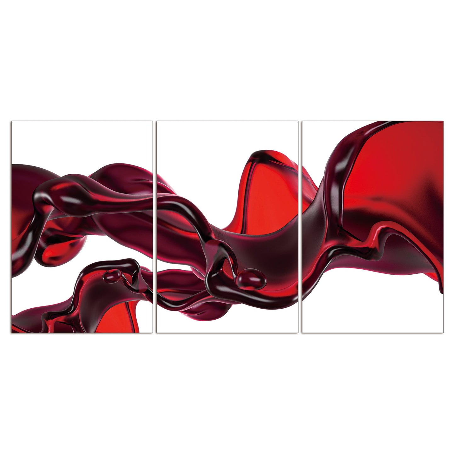 Red Float Acrylic Wall Art