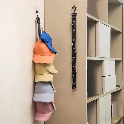 Portable Hat Hanging Decorations Household Bedroom Wardrobe Caps