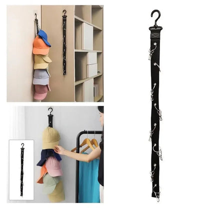 Portable Hat Hanging Decorations Household Bedroom Wardrobe Caps