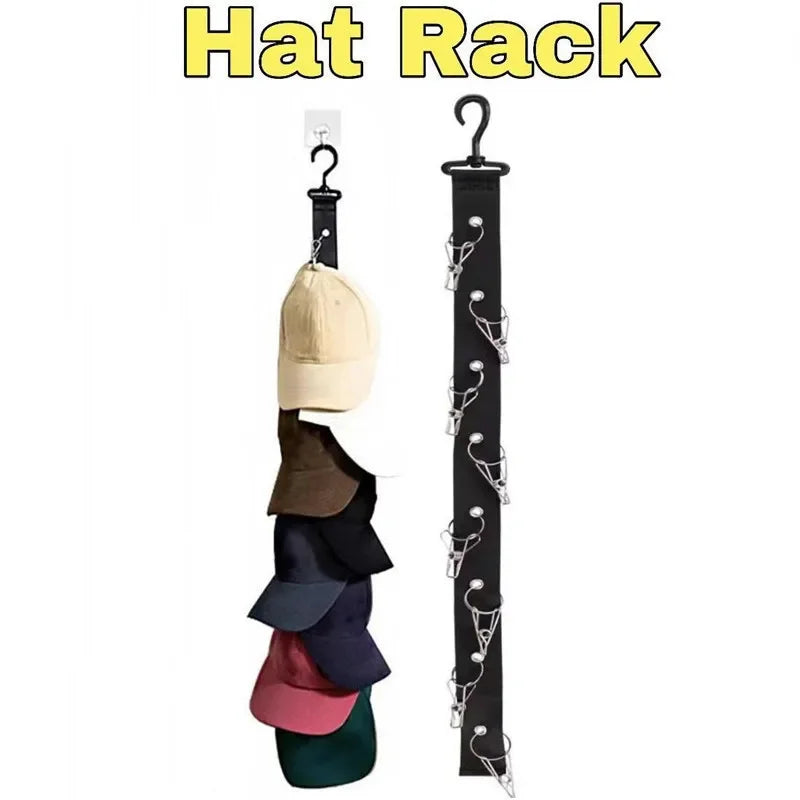 Portable Hat Hanging Decorations Household Bedroom Wardrobe Caps