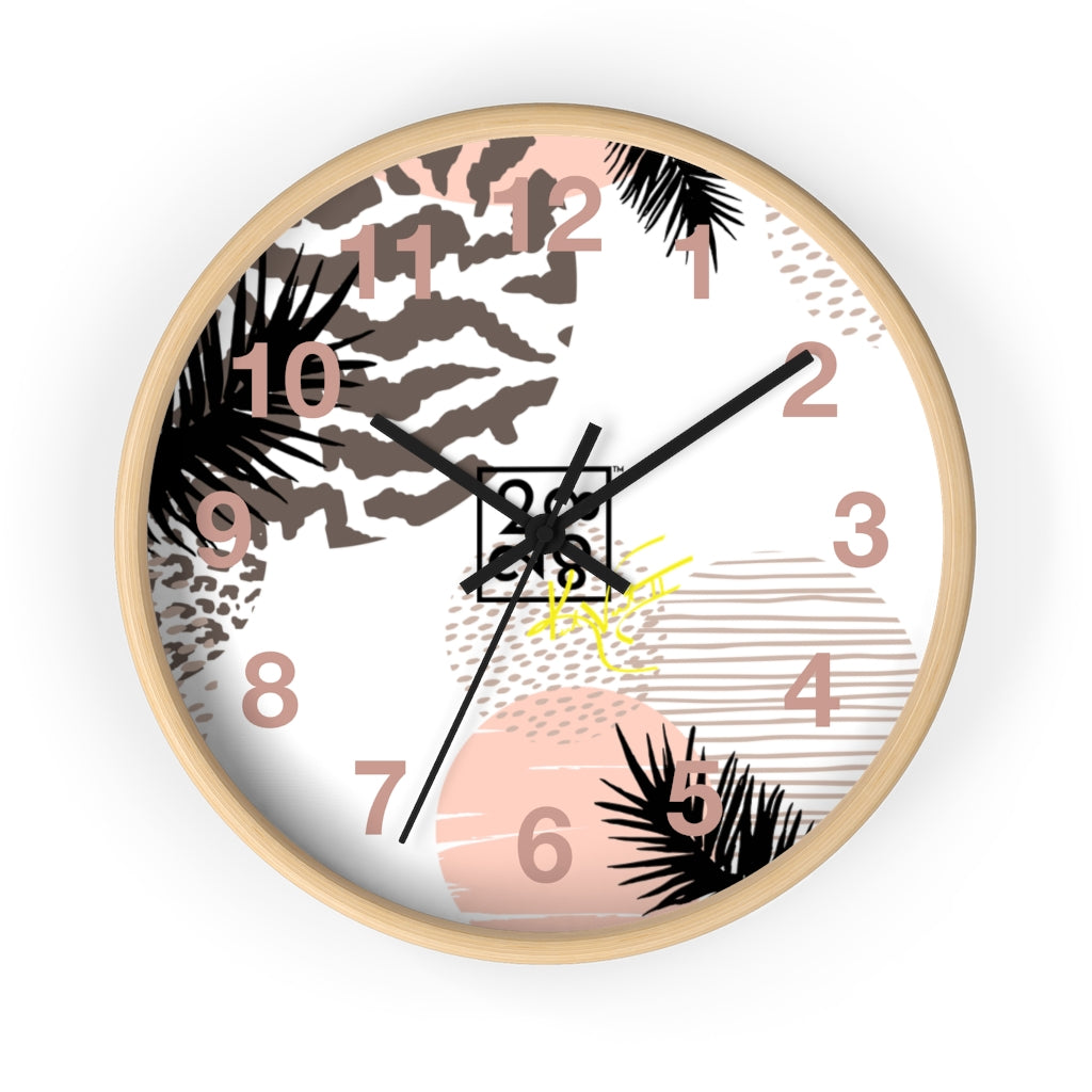 2882Time™ Wild Animal Split Decision Geometric Clock