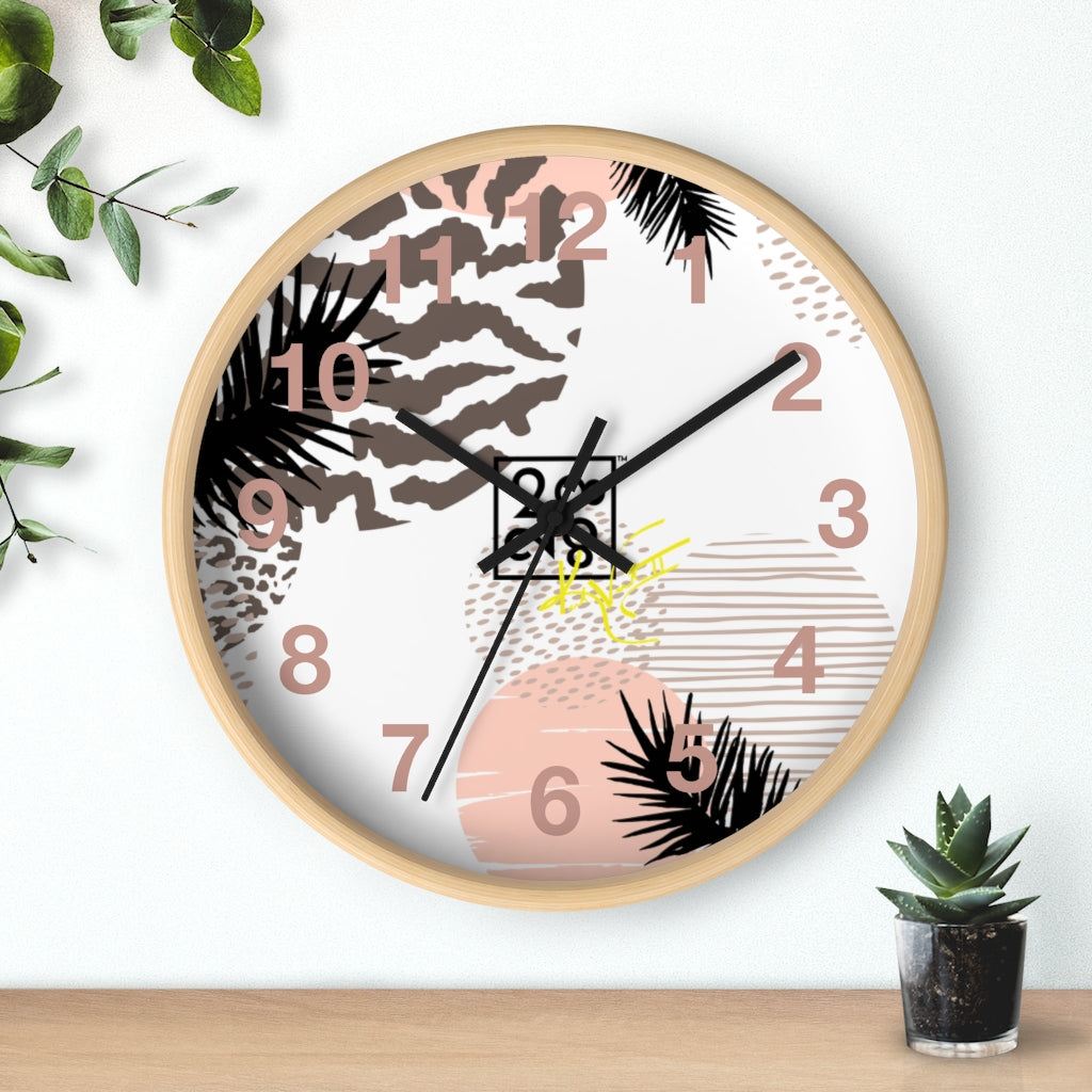 2882Time™ Wild Animal Split Decision Geometric Clock