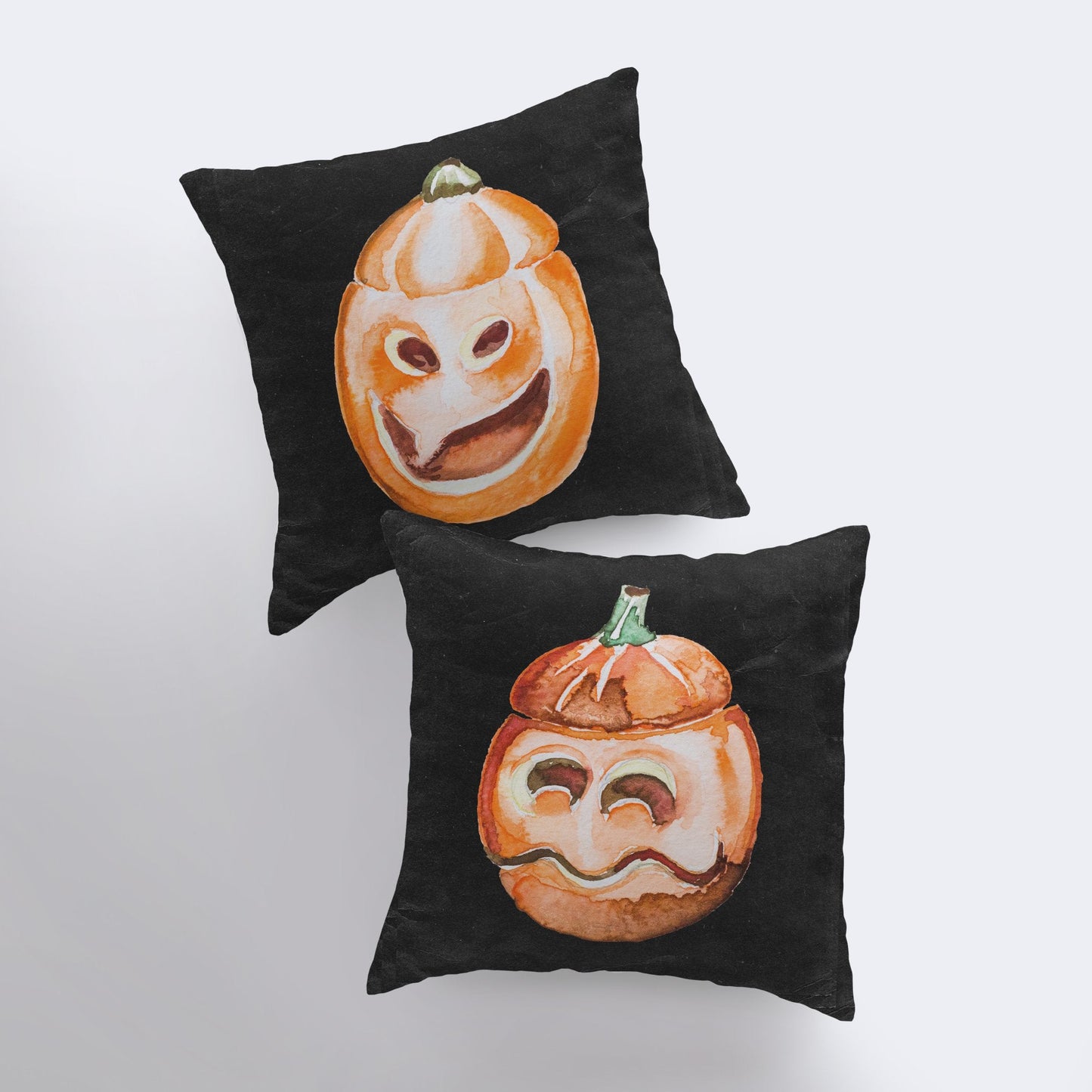 Jack O Lantern Pillow Cover | Fall Décor | Halloween Pillows |