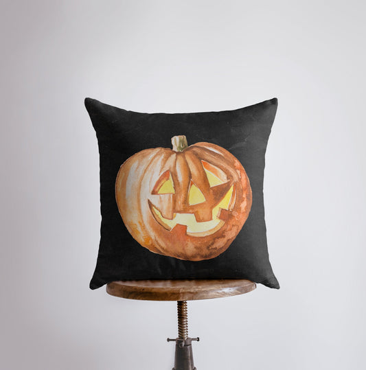 Jack O Lantern Pillow Cover | Fall Décor | Halloween Pillows |