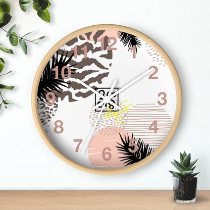 2882Time™ Wild Animal Split Decision Geometric Clock