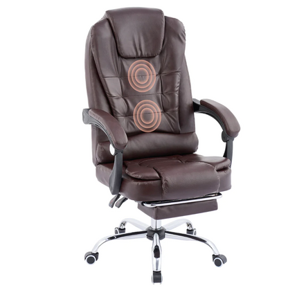 Office Massage Chair with Extended Foot Rest