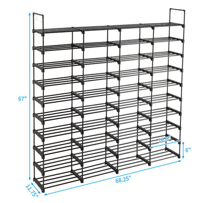 10 Tiers Shoe Rack Storage Organizer Shoe Shelf Organizer for Entryway