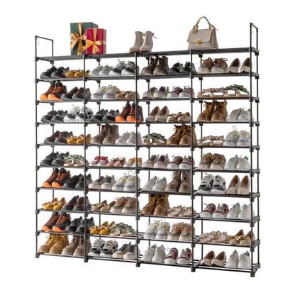 10 Tiers Shoe Rack Storage Organizer Shoe Shelf Organizer for Entryway