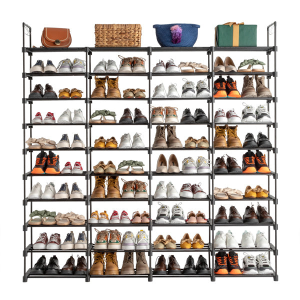 10 Tiers Shoe Rack Storage Organizer Shoe Shelf Organizer for Entryway