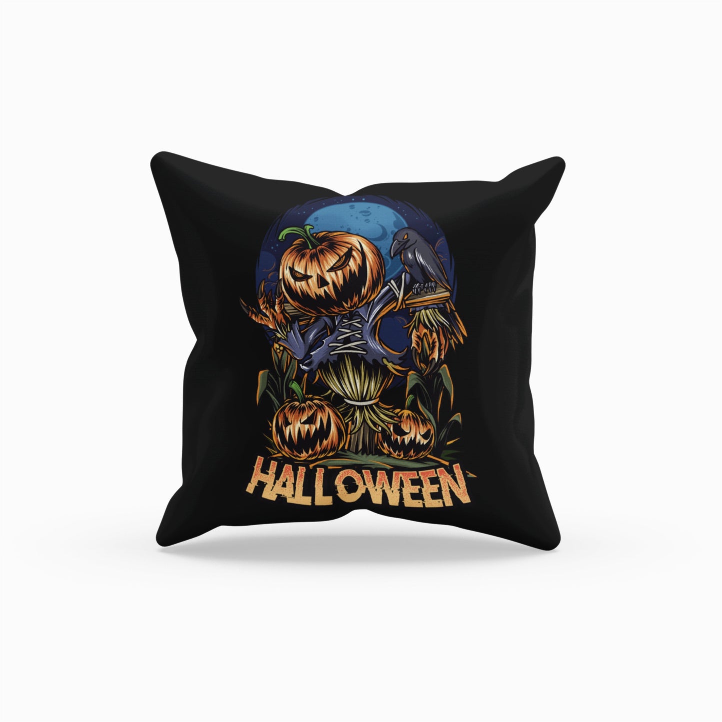 Halloween Home Decor Pillow Covers, Halloween Season Cushion Covers by