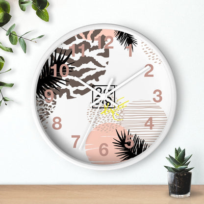 2882Time™ Wild Animal Split Decision Geometric Clock