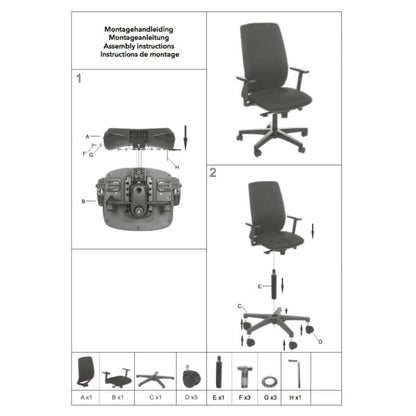 Ergonomic Office Chair 400 Comfort