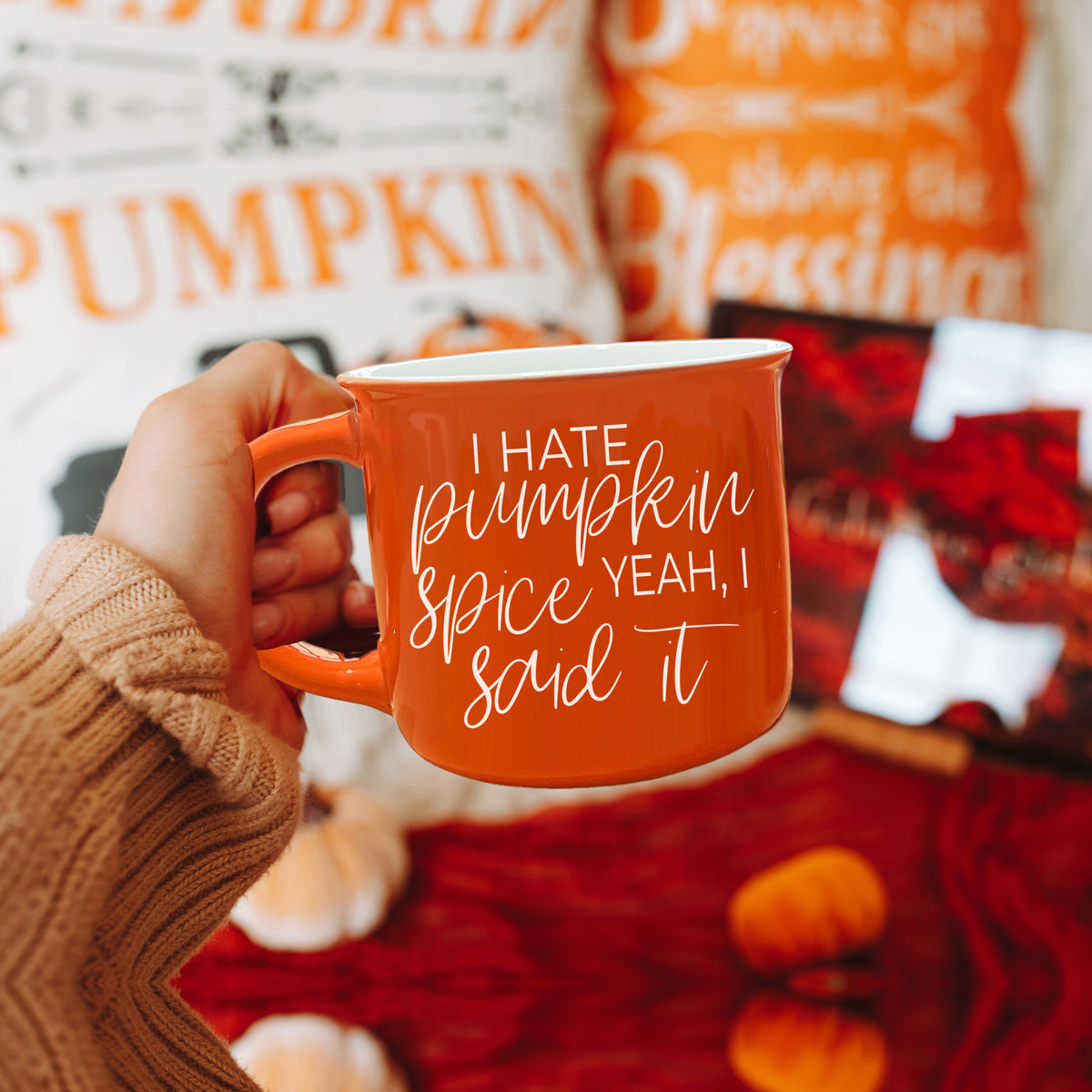 Hate Pumpkin Mug