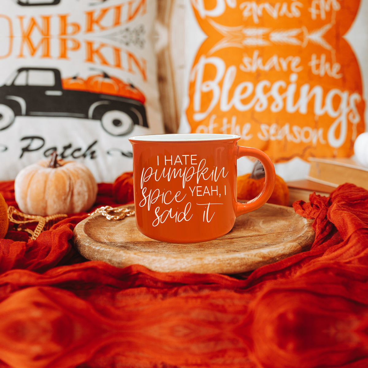 Hate Pumpkin Mug