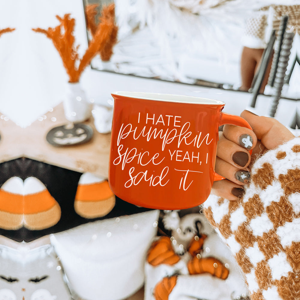 Hate Pumpkin Mug