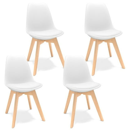 2882Home™ Mid-Century Modern Dining Chair DAW Shell  - 4PCS/SET