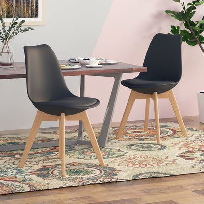 2882Home™ Mid-Century Modern Dining Chair DAW Shell  - 4PCS/SET