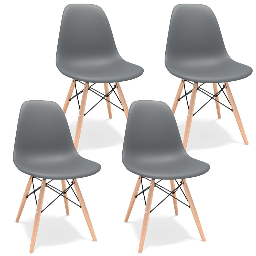 2882Home™ Mid-Century Modern Dining Chair DAW Shell  - 4PCS/SET