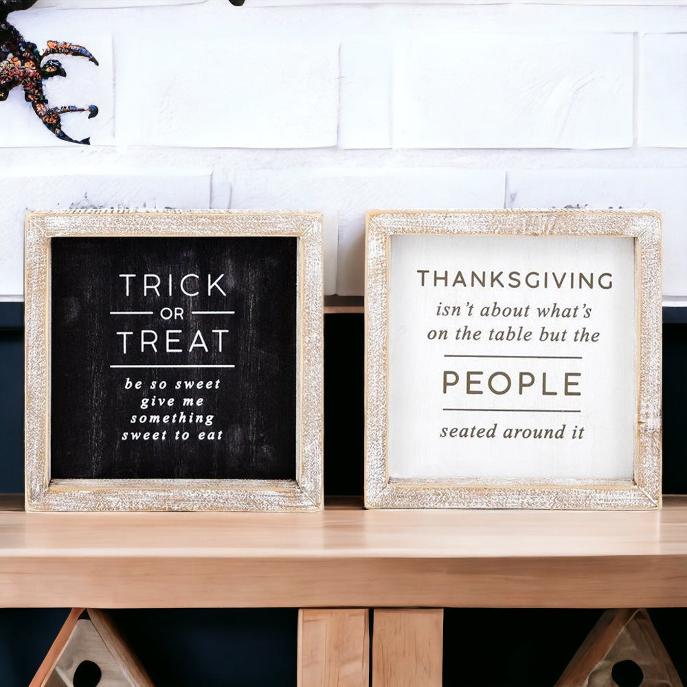 Trick + Thanksgiving | Double-Sided