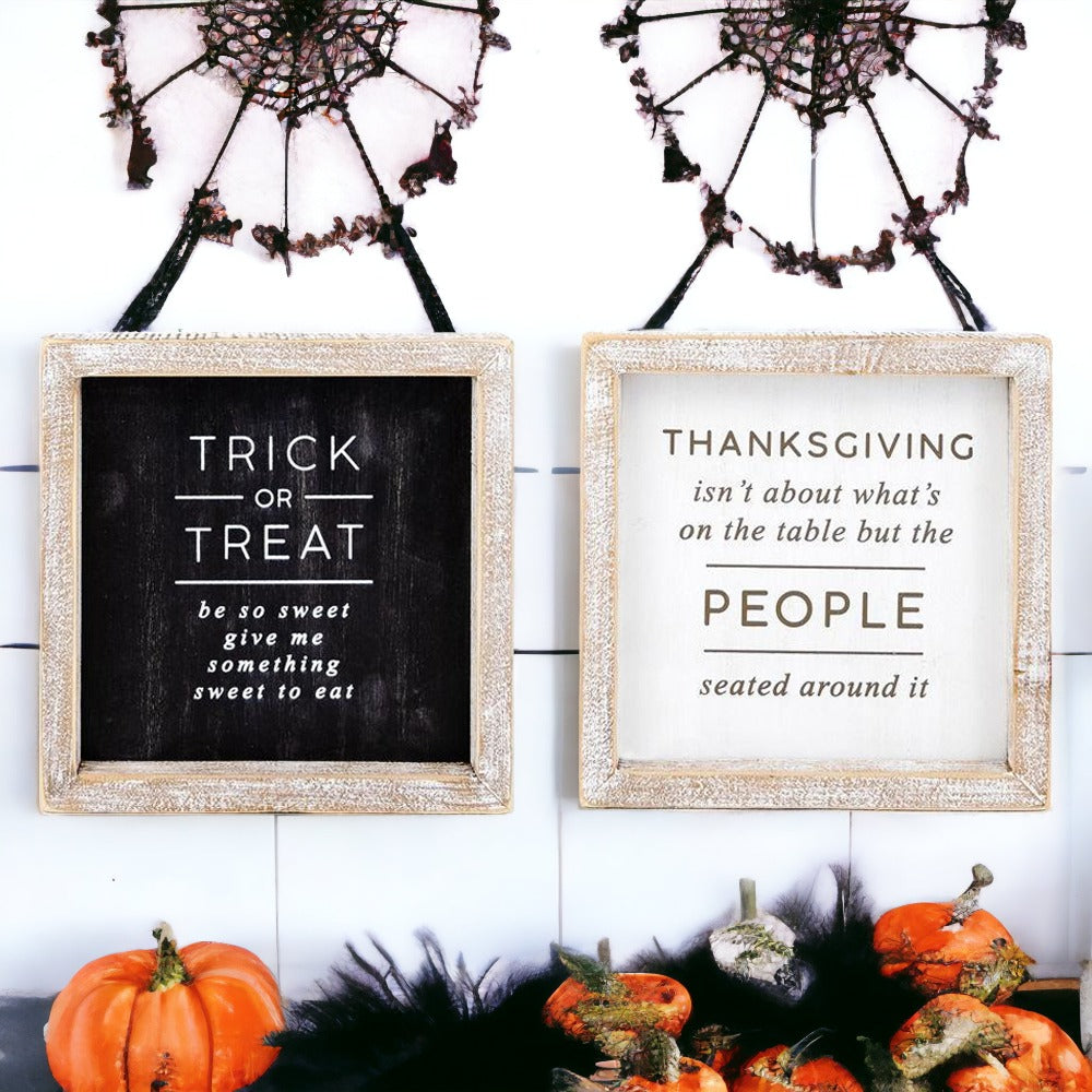 Trick + Thanksgiving | Double-Sided