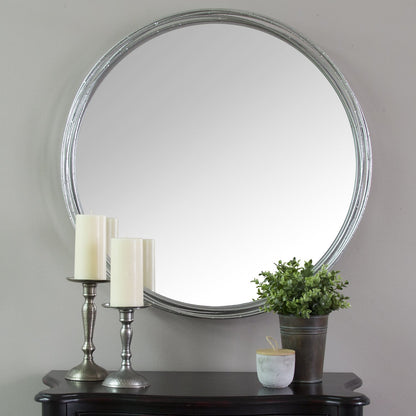 Silver Intertwined Wall Mirror