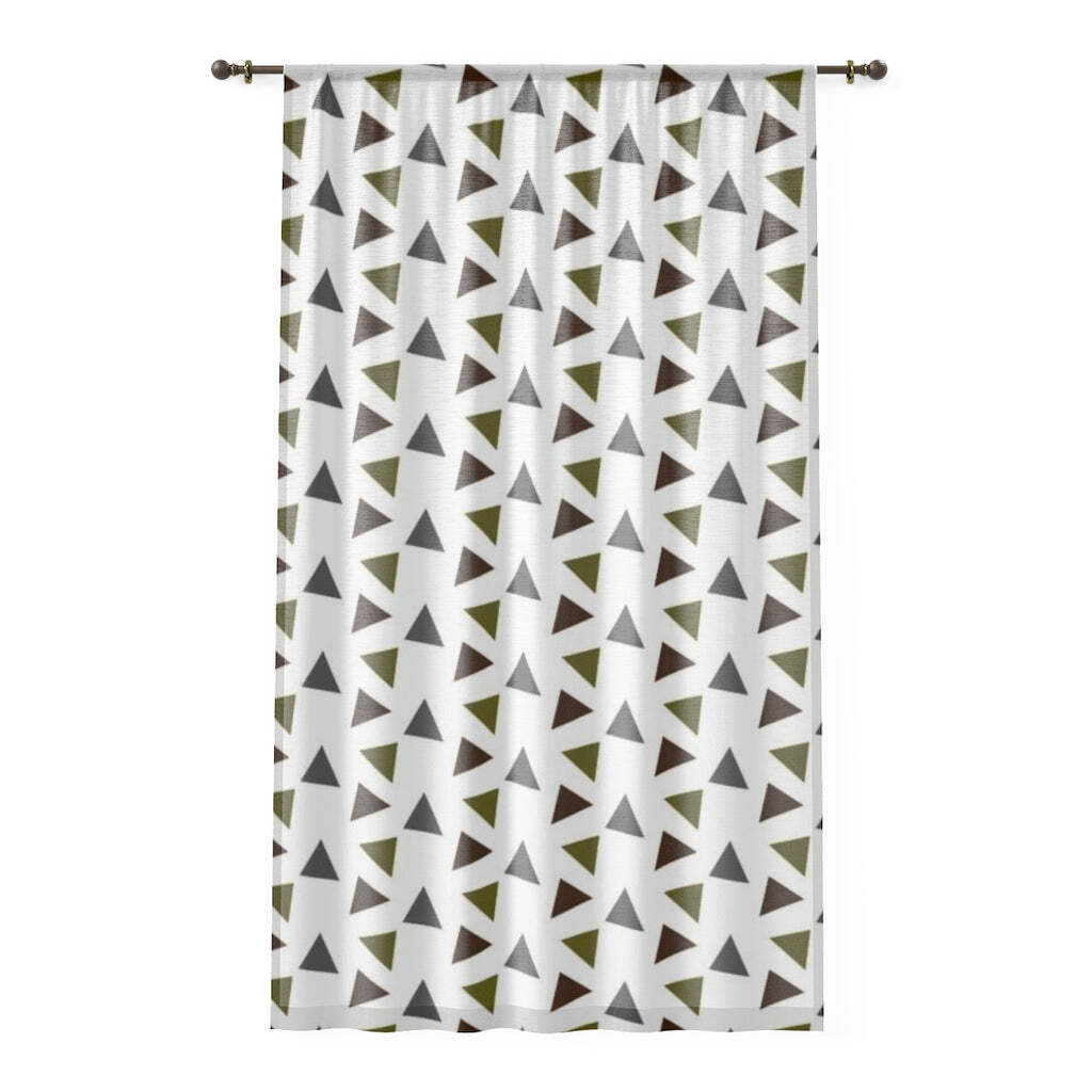 Window Curtain - Indoor / Tricolor Angles - C531398