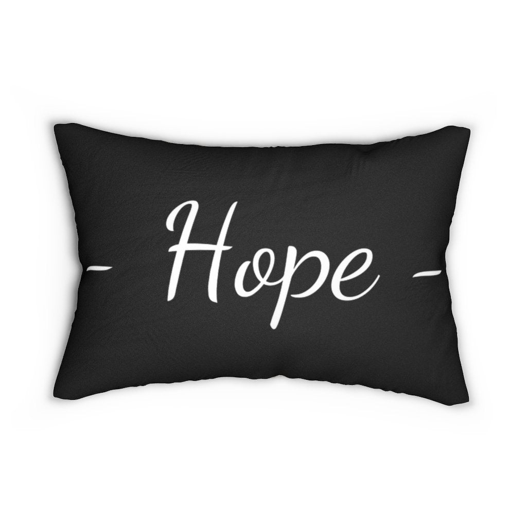 Decorative Throw Pillow - Double Sided Sofa Pillow / Hope - Beige