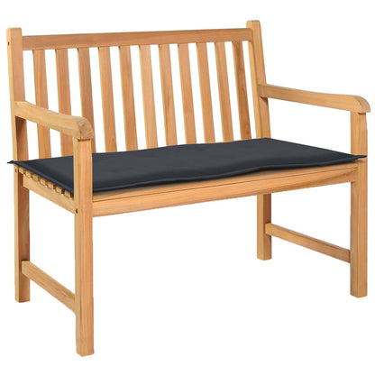 Garden Bench Cushion Gray 78.7"x19.7"x1.2"