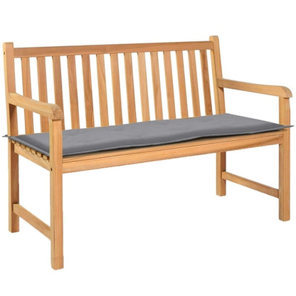 Garden Bench Cushion Gray 78.7"x19.7"x1.2"
