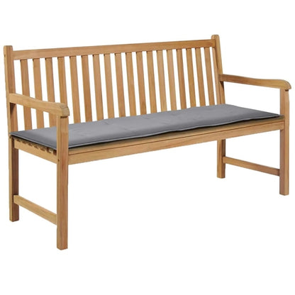 Garden Bench Cushion Gray 78.7"x19.7"x1.2"